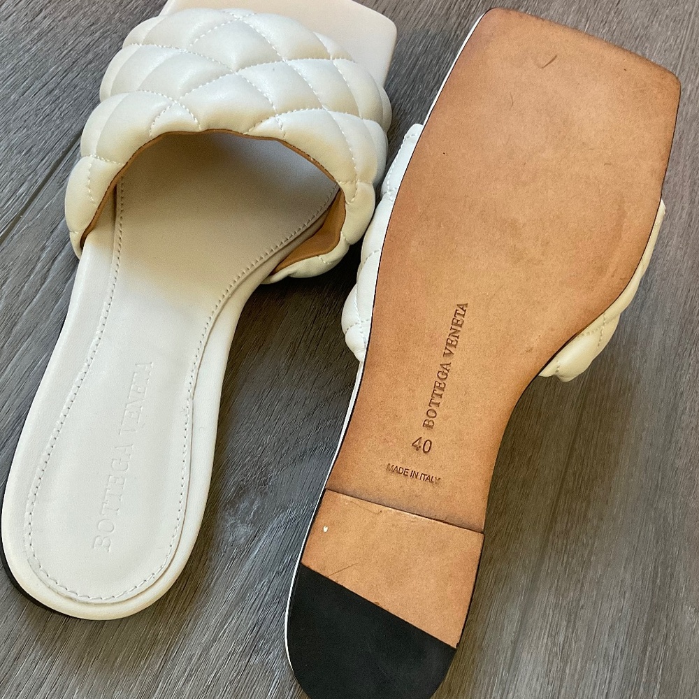 BOTTEGA VENETA Quilted Padded  Sandal Size EU40 - Picture 4 of 7